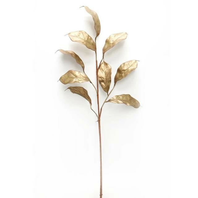 Tige de feuilles or H82cm Meilleur prix ???? Tige De Feuilles Or H82cm ???? -LED Shop tige de feuilles or h82cm 01
