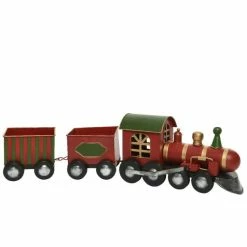 Top 10 ???? Train Rouge 58x12x16cm ????
